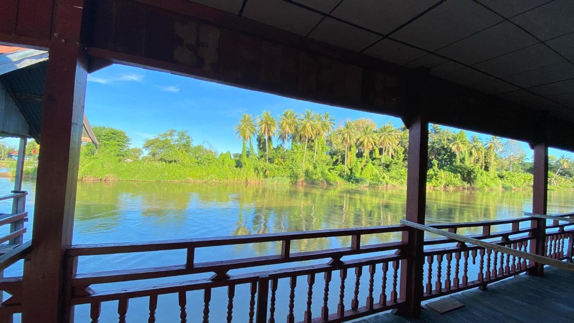 Souksanh River Bungalow Muang Không Exteriér fotografie
